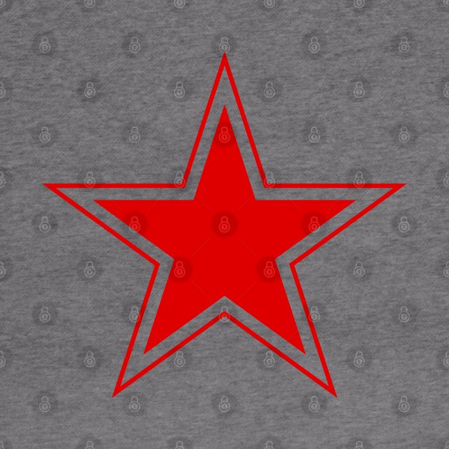 cccp russia star by hottehue